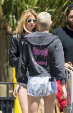 KRISTEN STEWART and STELLA MAXWEL in Shorts Out in New Orleans 04/09/2017