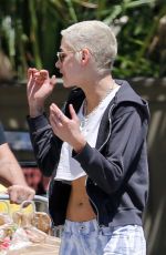 KRISTEN STEWART and STELLA MAXWEL in Shorts Out in New Orleans 04/09/2017