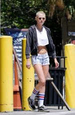 KRISTEN STEWART and STELLA MAXWEL in Shorts Out in New Orleans 04/09/2017