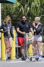 KRISTEN STEWART and STELLA MAXWEL in Shorts Out in New Orleans 04/09/2017