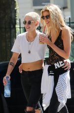 KRISTEN STEWART and STELLA MAXWEL Out in New Orleans 04/18/2017