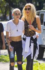 KRISTEN STEWART and STELLA MAXWEL Out in New Orleans 04/18/2017