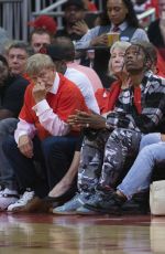 KYLIE JENNER at Houston Rockets Game 04/25/2017