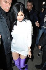 KYLIE JENNER at Pretty Little Thing Shape x Stassie Launch Party in Hollywood 04/11/2017