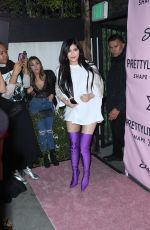KYLIE JENNER at Pretty Little Thing Shape x Stassie Launch Party in Hollywood 04/11/2017
