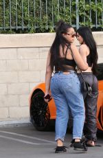 KYLIE JENNER Out and About in los Angeles 04/28/2017