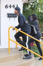 KYLIE JENNER Out for Lunch at Yang Chow Restaurant in Los Angeles 03/04/2017