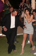 KYLIE JENNER Surrounded by Security After PETA Protests in Las Vegas 04/22/2017