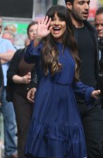 LA MICHELE Arrives at Good Morning America in New York 04/28/2017