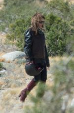 LADY GAGA and Bradley Cooper on the Set of Star Is Born Video in Los Angeles 04/21/2017