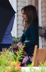 LADY GAGA on the Set of A Star Is Born Her First Feature Film Debut Directed by and Co-starring Bradley Cooper in Los Angeles 04/25/2017
