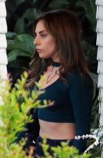 LADY GAGA on the Set of A Star Is Born Her First Feature Film Debut Directed by and Co-starring Bradley Cooper in Los Angeles 04/25/2017