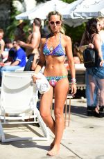 LADY VICTORIA HERVEY in Bikini at a Pool at Coachella Festival in indio 04/16/2017