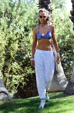 LADY VICTORIA HERVEY in Bikini at a Pool at Coachella Festival in indio 04/16/2017