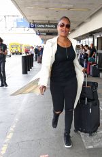 LAILA ALI at LAX Airport in Los Angeles 04/24/2017