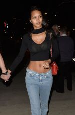 LAIS RIBEIRO at TAO Beauty & Essex in Hollywood 04/12/2017