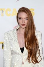 LARSEN THOPMSON at The Outcasts Premiere in Los Angeles 04/14/2017