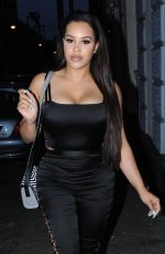 LATEYSHA GRACE Arrives At The Troxy In London 04/19/2017