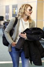 LAURA DERN at Airport in Vancouver 04/22/2017