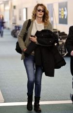 LAURA DERN at Airport in Vancouver 04/22/2017
