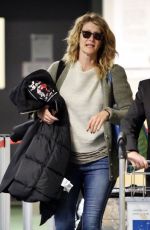 LAURA DERN at Airport in Vancouver 04/22/2017