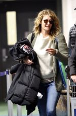 LAURA DERN at Airport in Vancouver 04/22/2017