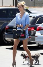 LAURA VANDERVOORT Walks Her Dog Out in West Hollywood 04/21/2017