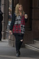 LAURA WHITMORE Out and About in Edinburgh 04/29/2017
