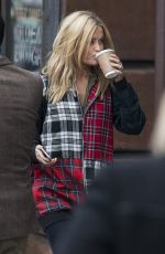 LAURA WHITMORE Out and About in Edinburgh 04/29/2017