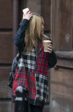 LAURA WHITMORE Out and About in Edinburgh 04/29/2017