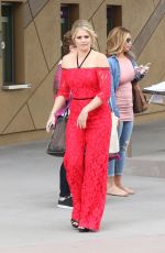 LAUREN ALAINA Arrives at T-Mobile Arena in Las Vegas 03/31/2017