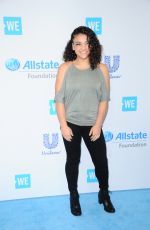 LAURIE HERNANDEZ at WE Day California in Los Angeles 04/27/2017