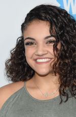 LAURIE HERNANDEZ at WE Day California in Los Angeles 04/27/2017