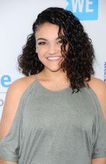 LAURIE HERNANDEZ at WE Day California in Los Angeles 04/27/2017
