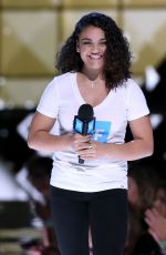 LAURIE HERNANDEZ Performs at WE Day California in Los Angeles 04/27/2017