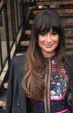 LEA MICHELE Arrives at Sunday Brunch in London 03/23/2017