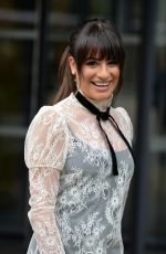 LEA MICHELE at BBC Breakfast Studios in Manchester 04/21/2017