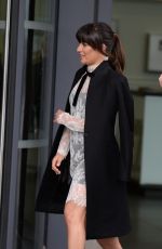 LEA MICHELE at BBC Breakfast Studios in Manchester 04/21/2017