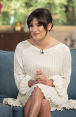 LEA MICHELE at This Mornig TV Show in London 04/24/2017