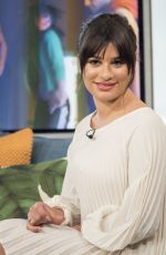 LEA MICHELE at This Mornig TV Show in London 04/24/2017