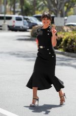 LEA MICHELE on the Set of Extra in Los Angeles 04/13/2017