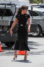 LEA MICHELE on the Set of Extra in Los Angeles 04/13/2017