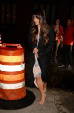 LEA MICHELE Out for Dinner in New York 04/27/2017