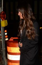 LEA MICHELE Out for Dinner in New York 04/27/2017
