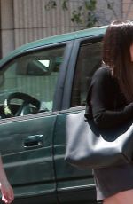 LEA MICHELE Out for Lunch in Los Angeles 04/18/2017