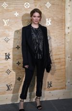 LEA SEYDOUX at Louis Vuitton Dinner Party in Paris 04/11/2017