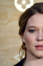 LEA SEYDOUX at Louis Vuitton Dinner Party in Paris 04/11/2017