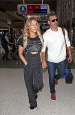 LEANN RIMES at Los Angeles International Airport 04/19/2017