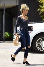 LEONA LEWIS Out and About in Los Angeles 04/07/2017