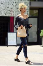 LEONA LEWIS Out and About in Los Angeles 04/07/2017